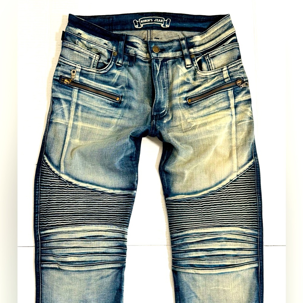 Brand New Men’s Robins Jean Size 29 Biker Style R50254 No Tags